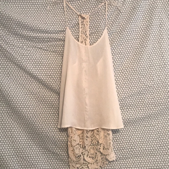 cream tank top - Picture 1 of 4